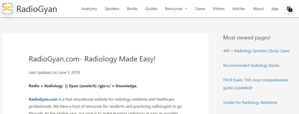 RadioGyan Latest design